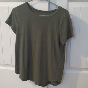 Women's Small green tee